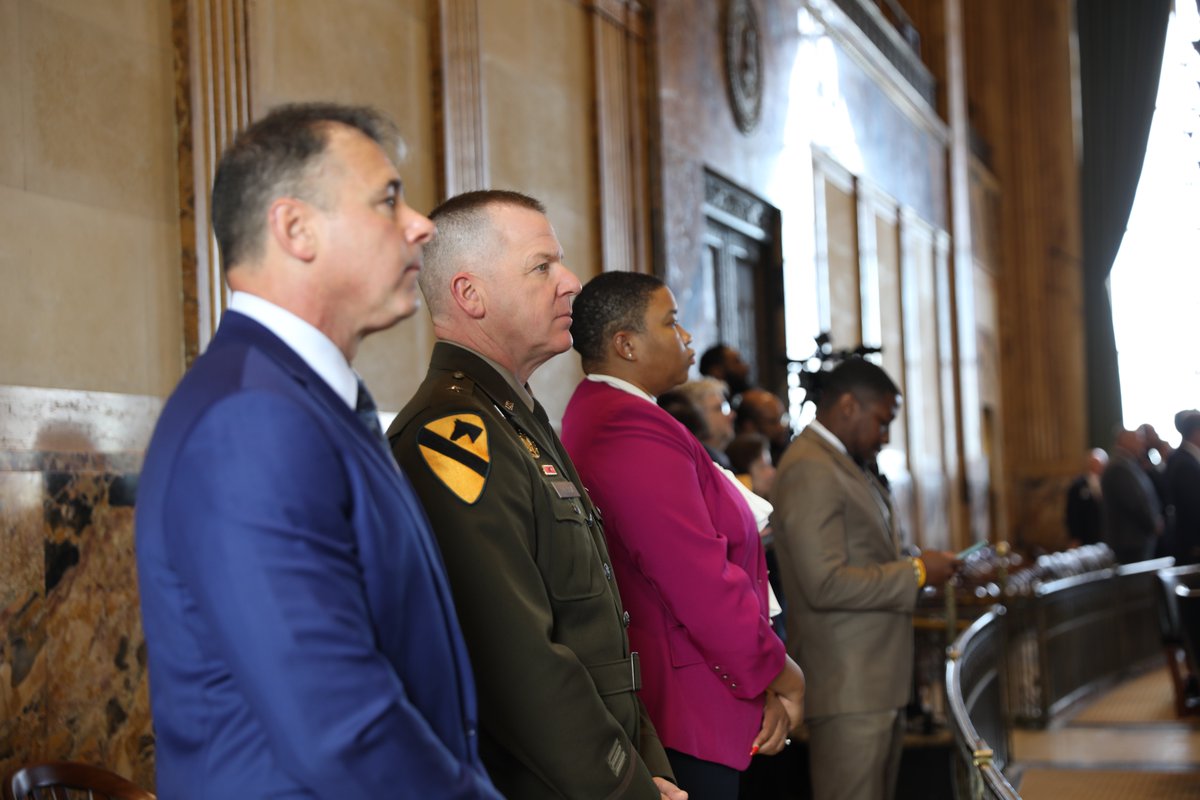 On Monday, Brig. Gen. Thomas C. Friloux attended his first Louisiana legislative general session in Baton Rouge as Adjutant General of Louisiana. #ProtectWhatMatters
