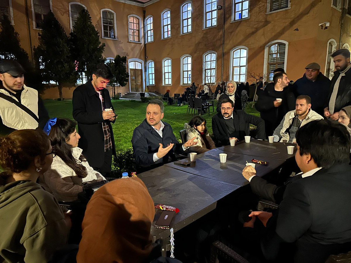 Gençlik iftarı ⚡️ 📍İstanbul, FSM Üniversitesi