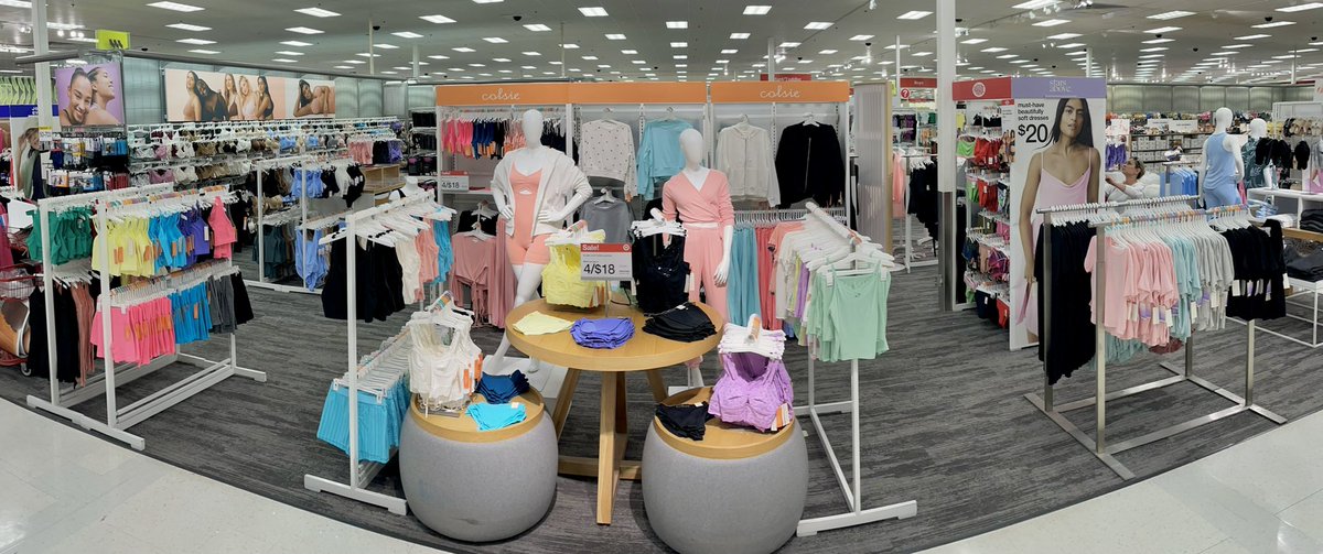 MaySandlin11's tweet image. With the best partners, TL @emily69716809 and TM Michelle, we got IHS looking 🤩😍 Was no easy task, but well worth it w these results✨ #target #visualmerchandiser #intimates #sleepwear #auden #colsie #starsabove