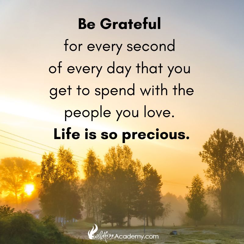 ►Be grateful for every second of every day that you get to spend with the people you love. Life is so precious. #EBCouncil #Quote #Share #RT