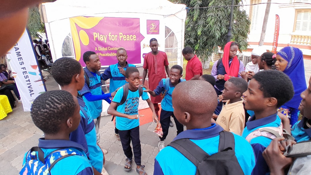 Play for Peace tweet media