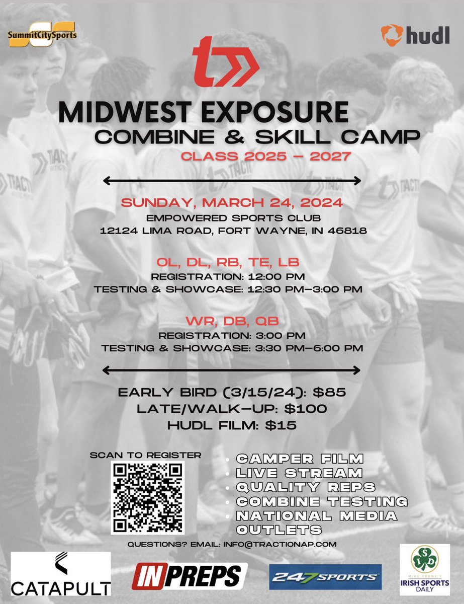 Come compete against the best in the Midwest! Early bird pricing ends 3/15/24! form.jotform.com/240394973031153