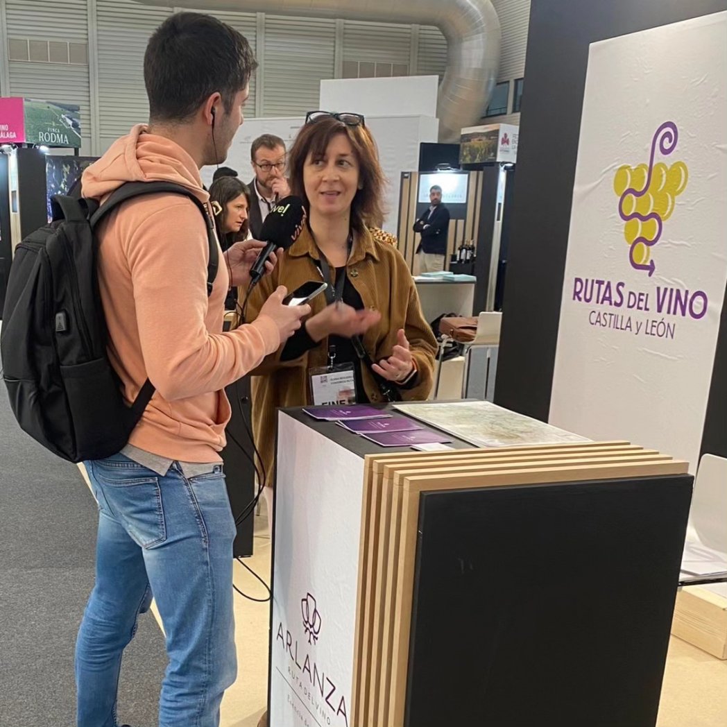 RutaVinoArlanza's tweet photo. Este ha sido nuestro paso por FINE @WineTourismExpo  2024.
Hemos informado, catado territorio, atendido a los medios y presentado a profesional internacionales del sector las bondades de nuestra #rutadelvinoarlanza 🍇 https://t.co/GCt4fdYRx8