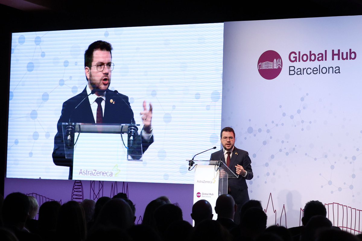 Celebrem el primer any de l'arribada d'AstraZeneca a Catalunya amb la millor notícia possible per a la recerca i els nostres ciutadans: una nova inversió de 500 milions d'euros que ens converteix en un dels hubs de recerca i innovació en salut més importants d’Europa.