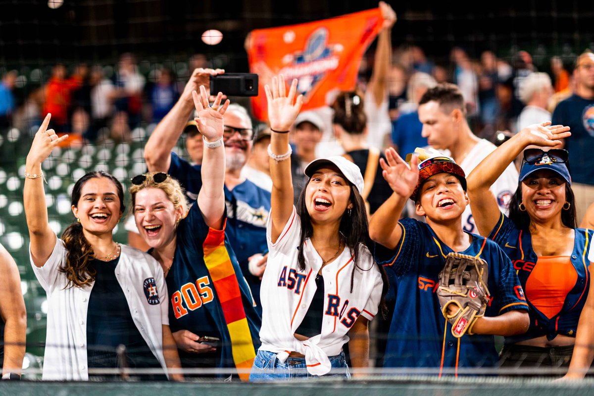 We're grateful to the vital nonprofit programs that make our community a stronger, more vibrant place! As a token of our appreciation, the Astros are proud to grant complimentary home game tickets to qualifying 501(c)(3) nonprofits. Learn More: shorturl.at/fqwFK