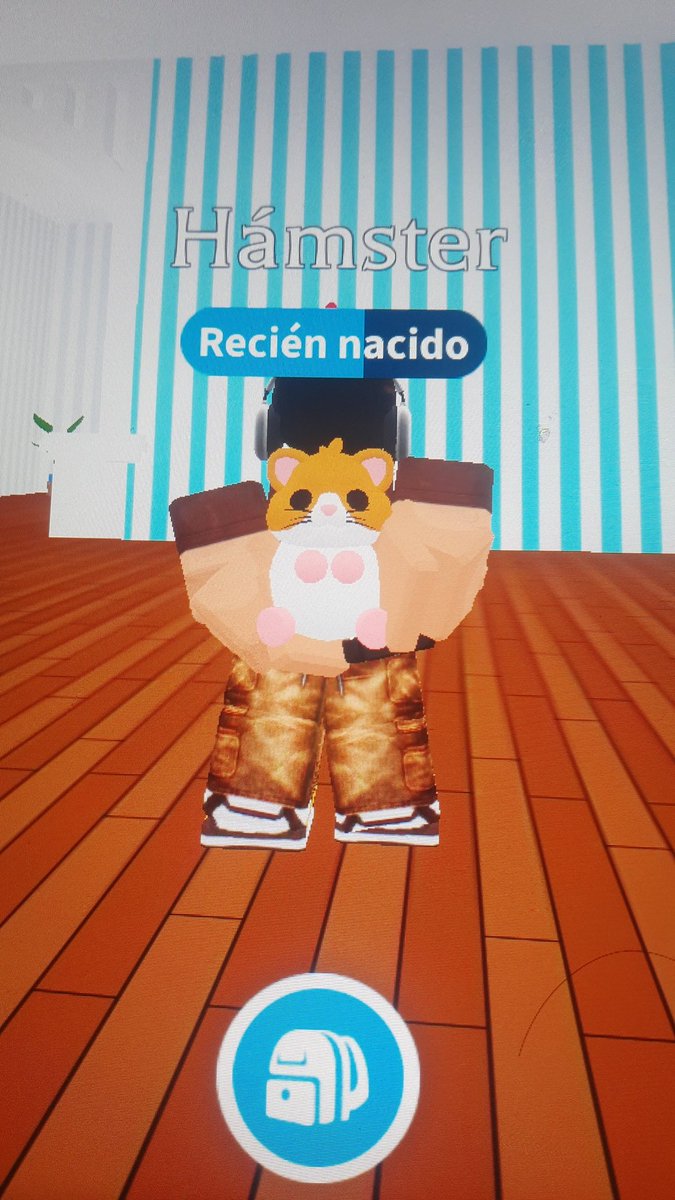 The Hamster is cute I fell in love 
🐹❤ <a href="/PlayAdoptMe/">Adopt Me!</a>