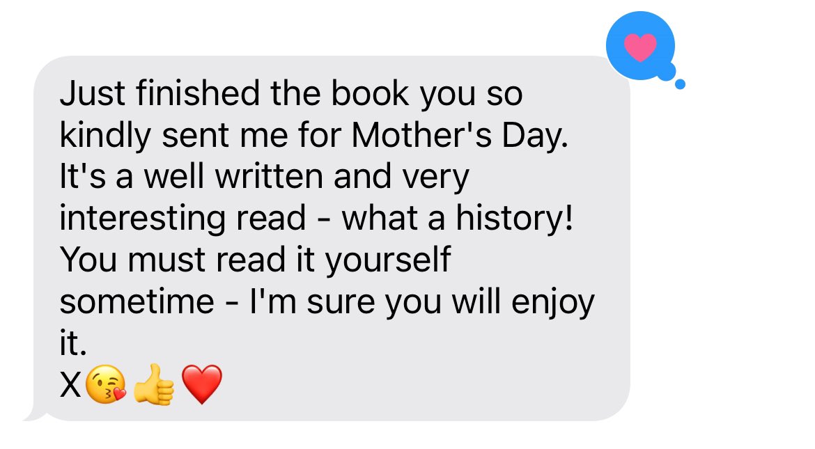 @ruskin147 My 81 year old Mum sent me this text today. I had an inkling that she’d love it - thank you! Love that she uses emojis at her age too 😄
#ruskinpark