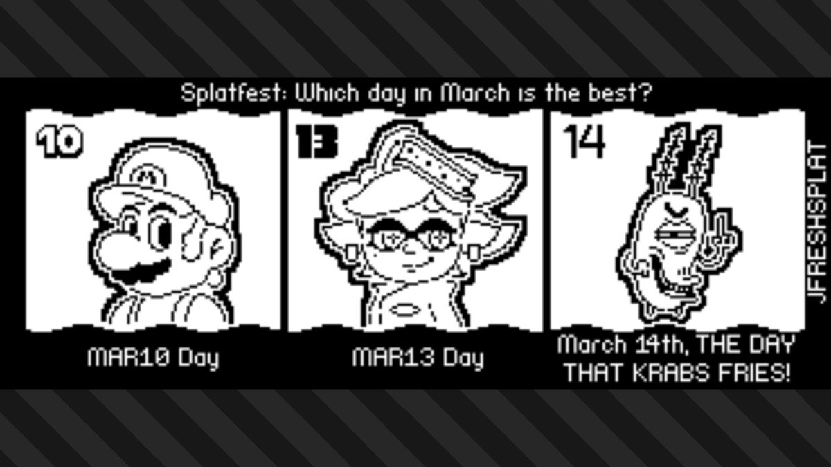 happy day in march to all who celebrate #Splatoon3 #NintendoSwitch