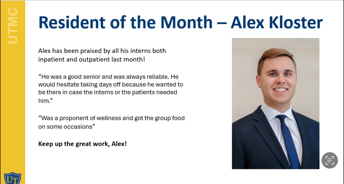 Congrats Alex!