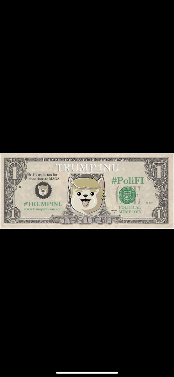 LumeVista's tweet photo. #TrumpInu 
#TrumptorestoreAmerica
#PoliFi 

🚀🚀🚀🚀🚀 - To The Moon 

💸💸💸💸💸 - Fly High https://t.co/SyHZpE4P3w