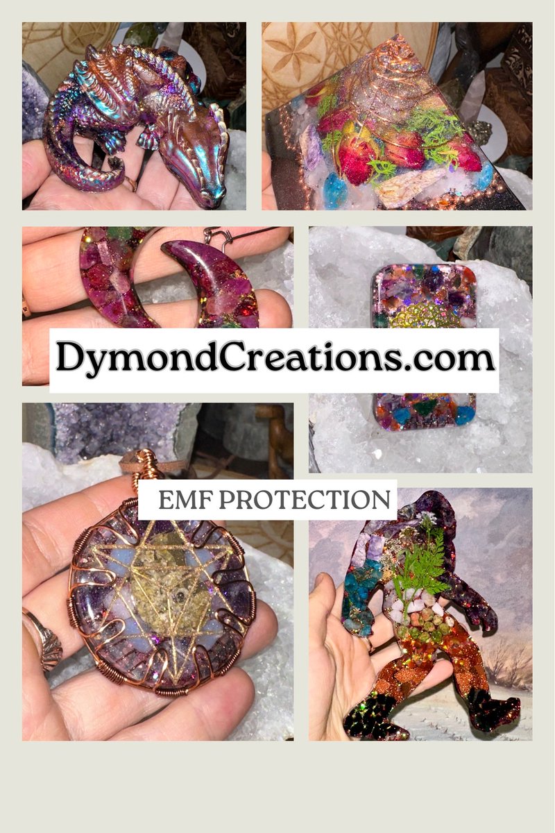 DymondCreations's tweet photo. Discover unmatched sense of peace and tranquility, and experience healing by integrating our Orgonite into your daily life๐ฅฐ๐๐
https://t.co/5zPf4i8wyl
#orgonite #emf #emfprotection #5G #orgone #orgonitepyramids https://t.co/WULAkktv7m