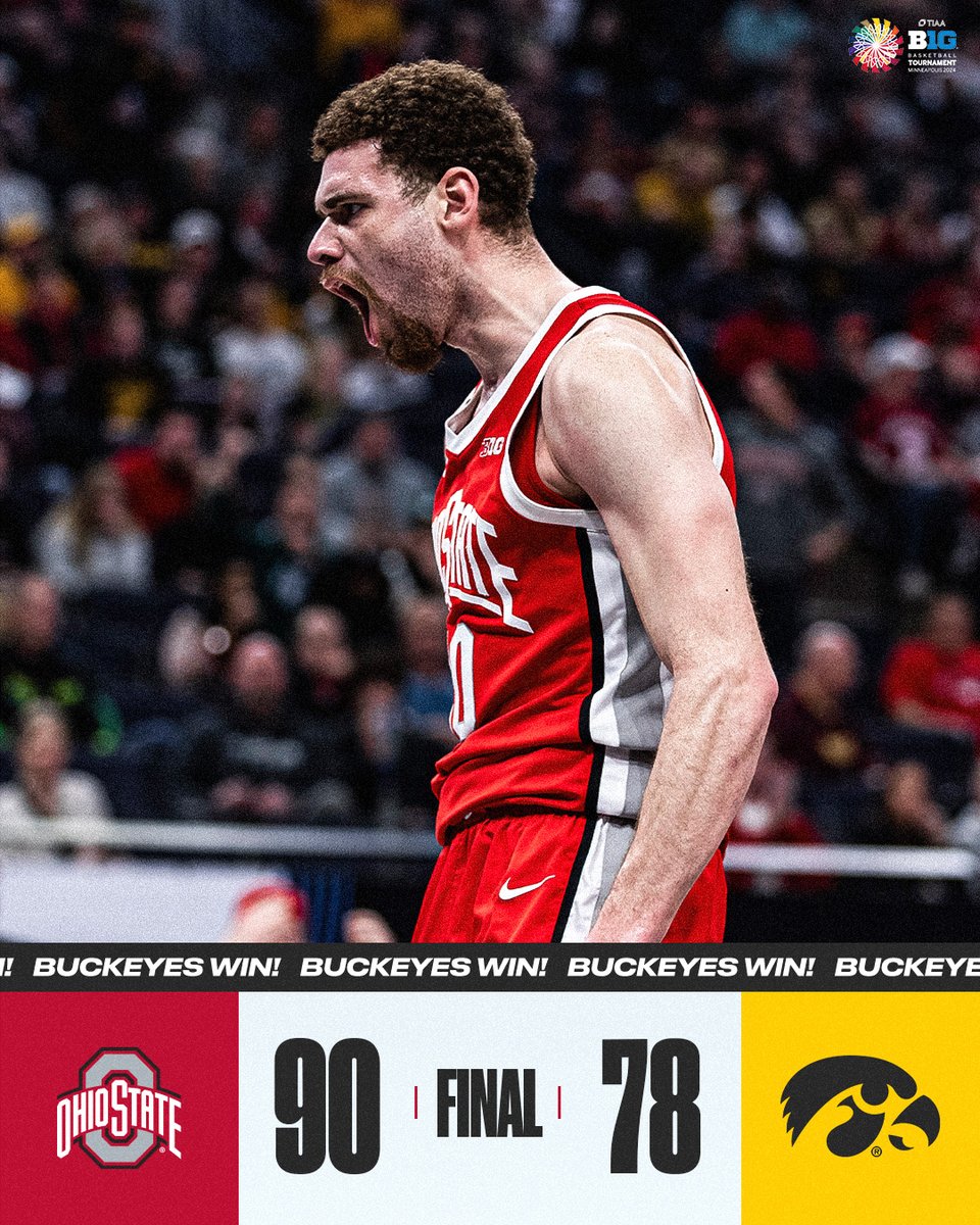 OhioStateHoops's tweet photo. B1G Win. 

#Team125 | #GoBucks https://t.co/RaRYlTpjSs