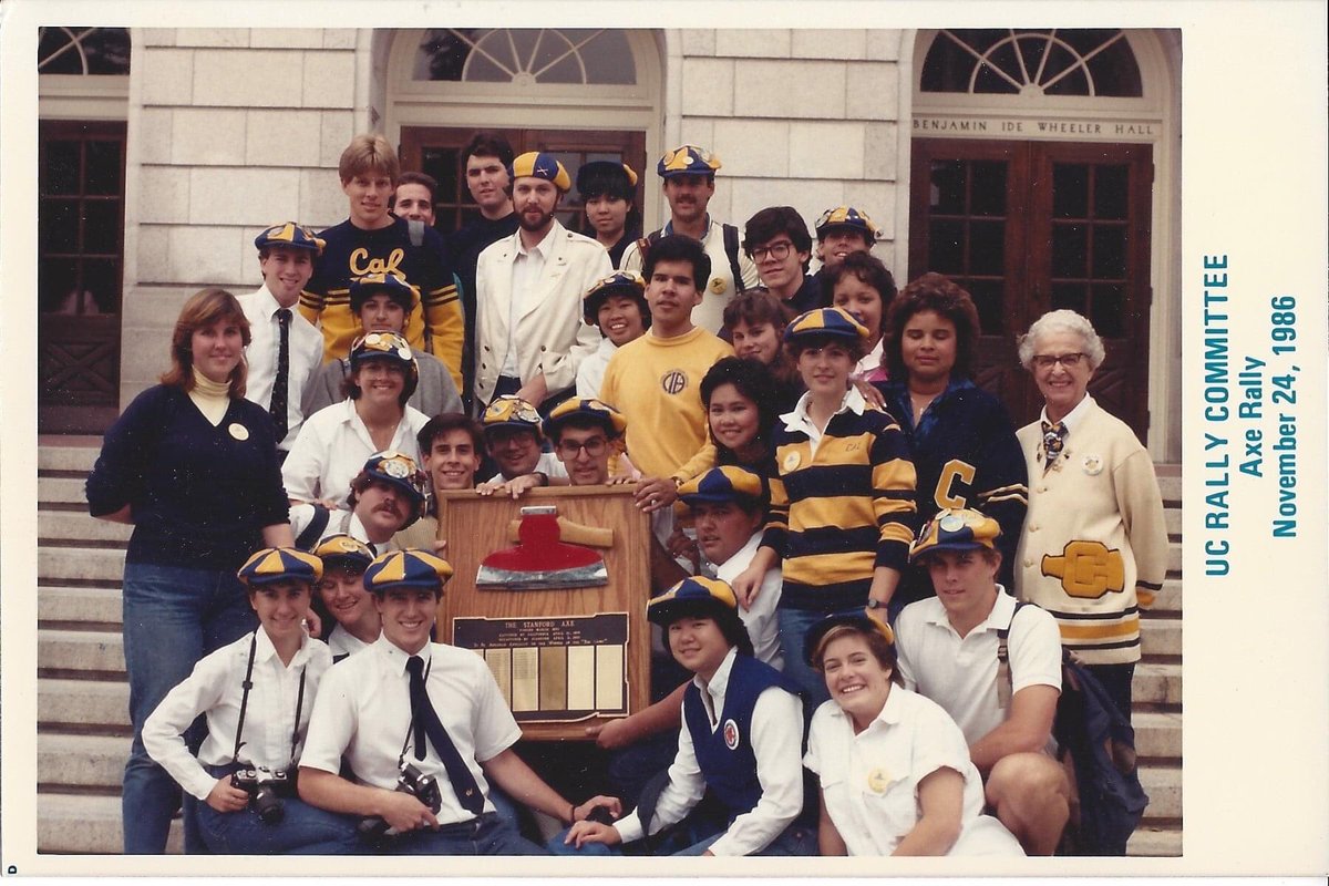 seanyodarouse's tweet photo. 1986 Axe Rally #CalBigGive #rallycomm https://t.co/QKIjyobVsj
