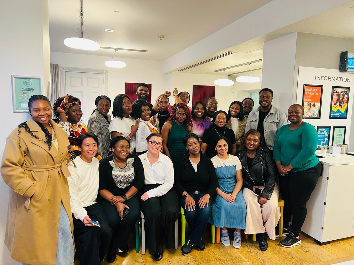 What a privilege to spend with my team listening to the inspirational presentations from the leadership programme designed by @NNCAUK @LSBU @CalvinMoorley @felicia_kwaku for our Nigerian nurses. inspiring progression including our nurses @Susanolusoga1 and Maureen. @yamu_njie