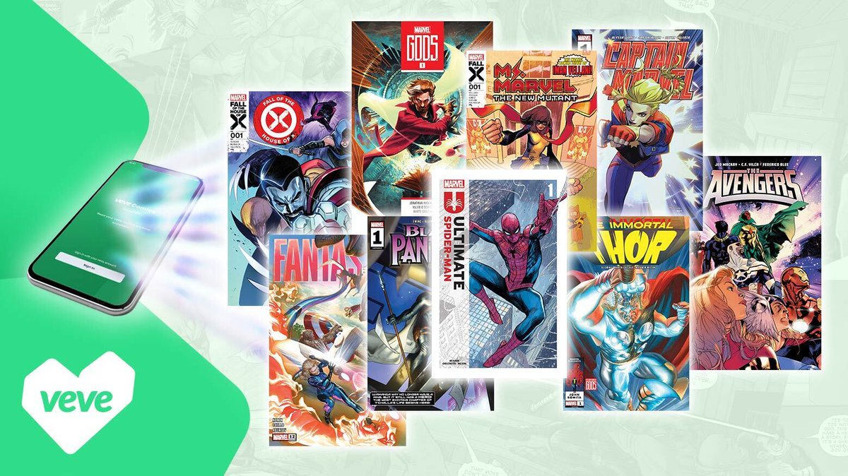 Marvel has landed at @veve_official Comics, a new digital platform giving fans a different way to collect and read over 300+ #MarvelComics! Learn more: spr.ly/6011kpCSV