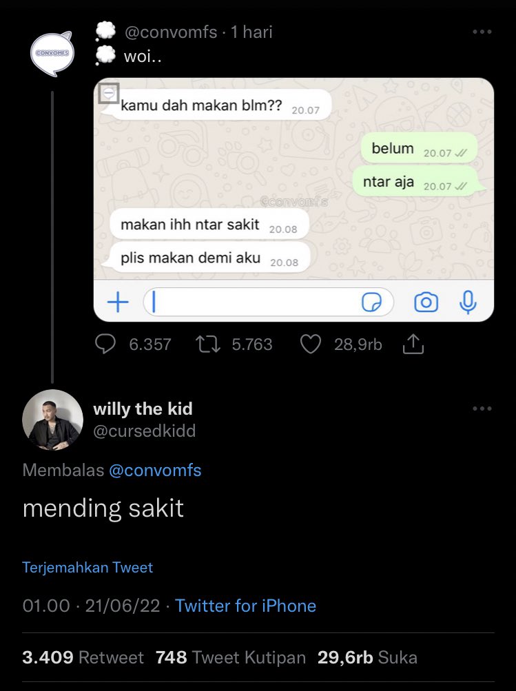 KENAPA SETIAP ADA WILLY AKU SELALU NGAKAK 😭
.
humorku receh banget gini aja ketawa ngakak😂 thread~