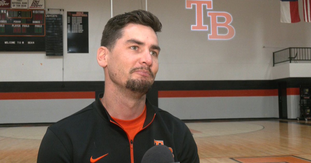 Coming up tonight on KTEN News at 10: Three years ago, Tom Bean basketball coach Wes Chapman followed his faith, leaving his dream job. Now, that same faith has led him back to the Tomcat athletic program. I'll have his full story tonight at 10! @CoachWChapman @TBHSAthletics