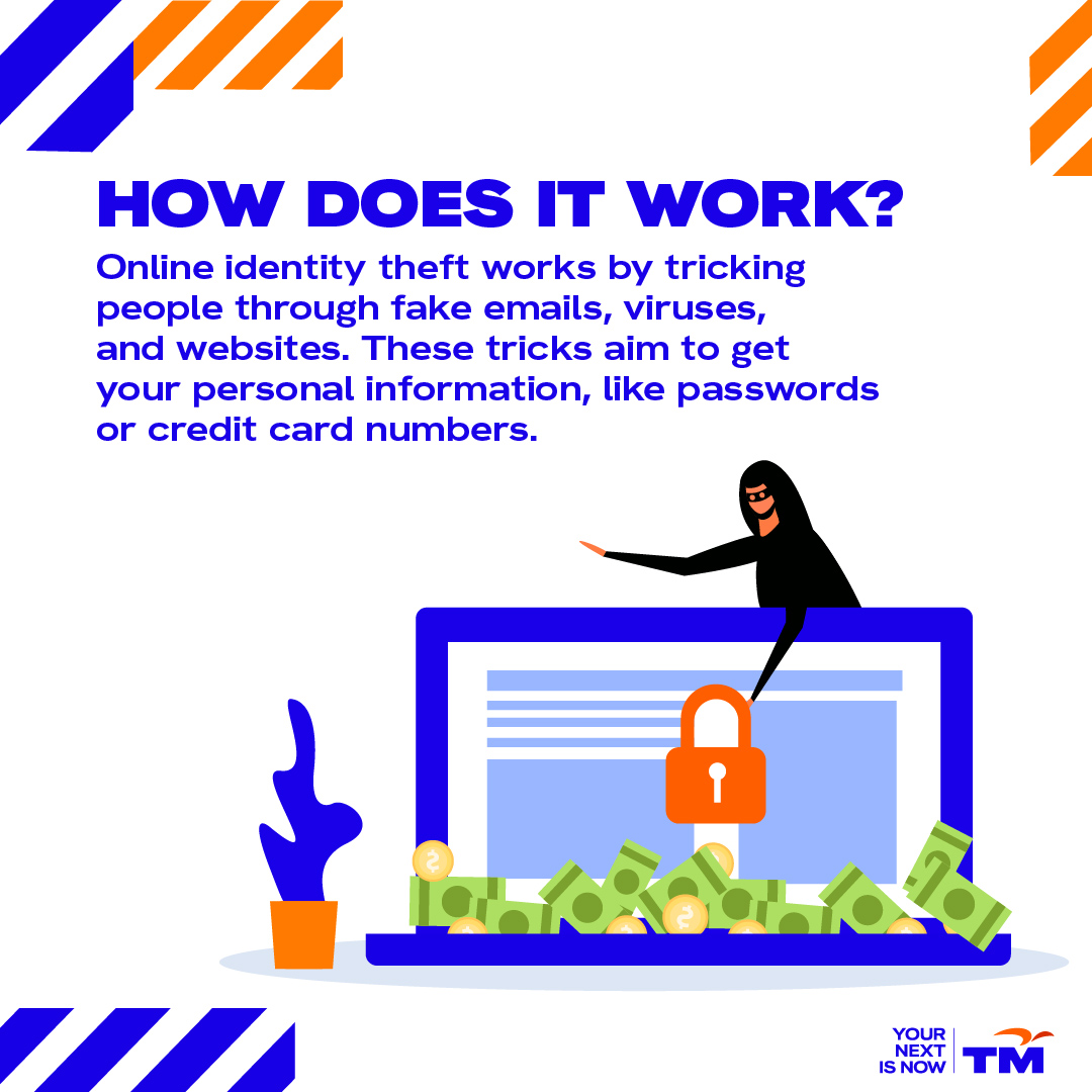 myTMgroup's tweet photo. In this digital age, online identity theft has become a common internet scam. Scammers use tactics like phishing and fake websites to steal personal information for their own gain.
#TM #YourNextIsNow #OnlineScam #TMScamAlert #ScamSmart #JanganKenaScam #TakNakScam #NSRC https://t.co/hN8vKQ5K8d