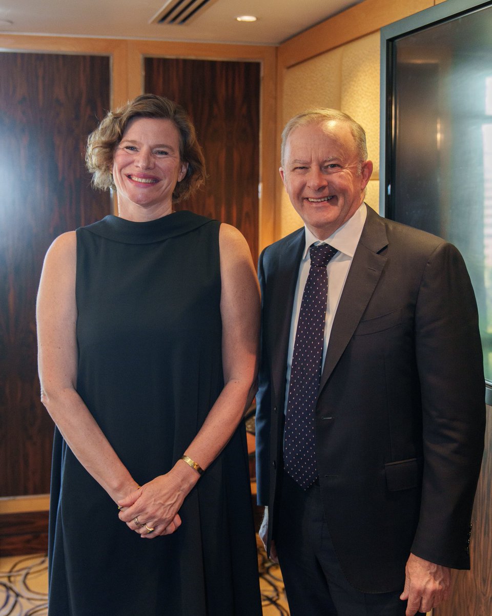 With changes in our global economy, my focus is making sure Australia stays ahead of the curve. I caught up with the brilliant @MazzucatoM, Professor of Economics at @ucl, to discuss how our plan for a future made in Australia means stronger industry and better paying jobs.