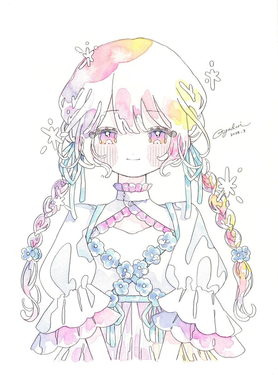 春の呼び声
#illustration #透明水彩