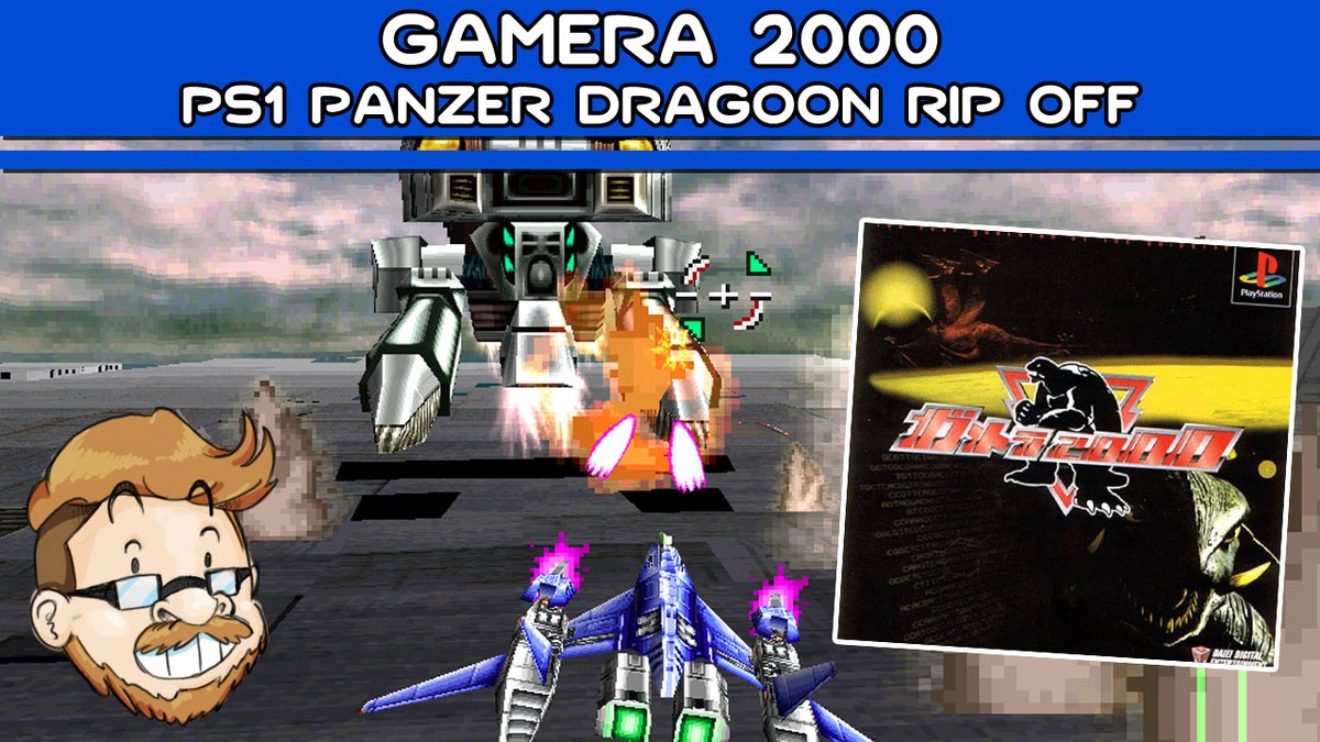 New video! We take a look at the brazen PS1 Panzer Dragoon clone, Gamera 2000! youtube.com/watch?v=XBLS8C… #PS1 #Gamera2000 #PanzerDragoon #Gaming #SegaDriven #YouTube #Video