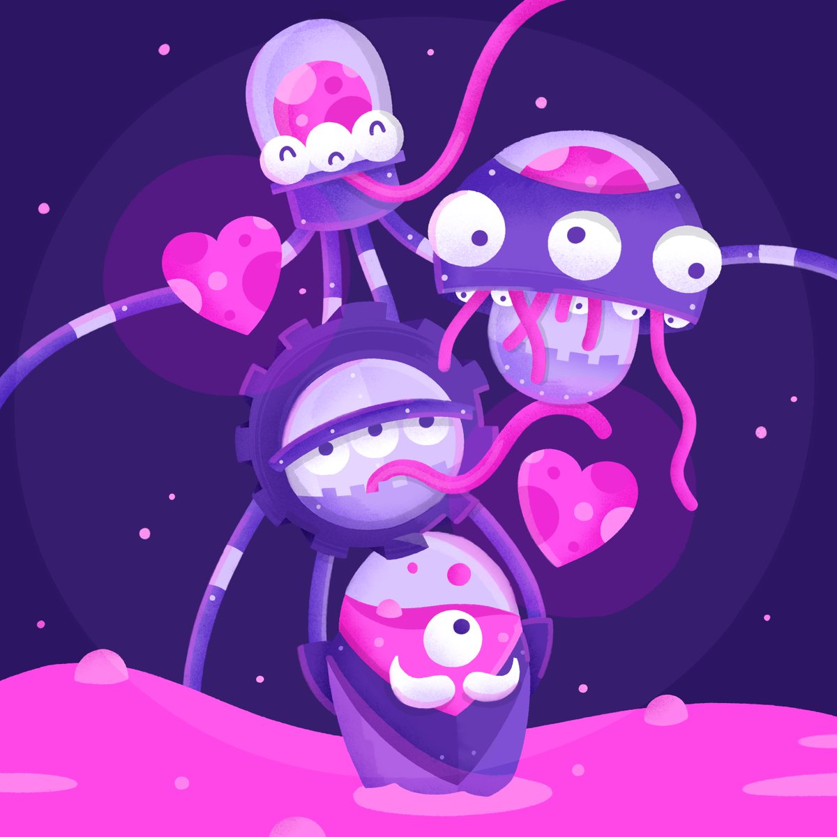 💓 Do you know who these characters are?

Let us know in the comments below 👇

If you don't, find out by playing #LickysEscape, our new magnetic #puzzlegame!

⏩ Download now on the iOS #AppStore - Link in bio!