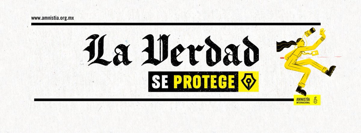 Contra la desinformación, aquí está la verdad. #LaVerdadSeProteje Amnistía Internacional y @CPJAmericas publicamos el informe 'Nadie garantiza mi seguridad' porque es esencial garantizar la vida y la seguridad de las personas periodistas. 🧵👇[1/5] amnistia.org.mx/contenido/wp-c…