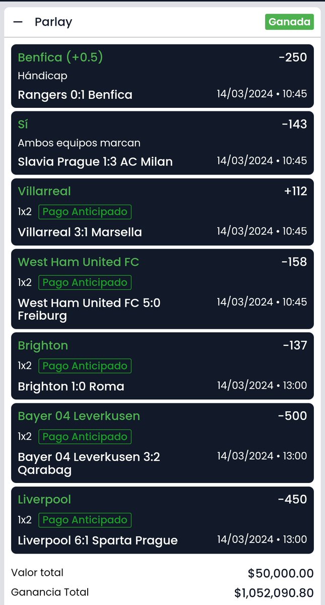 ChapitoApuestas's tweet photo. SE PRENDIÓ EL FUCKING CERRO 🔥🔥🔥🔥!!!

GANAMOS UN MILLÓN DE PESOS 🔥❤️

GANAMOS UN MILLÓN DE PESOS 🔥❤️ 

GANAMOS UN MILLÓN DE PESOS ❤️🔥

ACABAMOS DE GANAR EL MEJOR SÚPER PARLAY QUE SE HA COMPARTIDO GRATIS EN TODA LA HISTORIA DE TWITTER APUESTAS 💣🔥!!!

SE VAN $50,000 PESOS ENTRE LOS COMENTARIOS, 🔄 Y ❤️!!