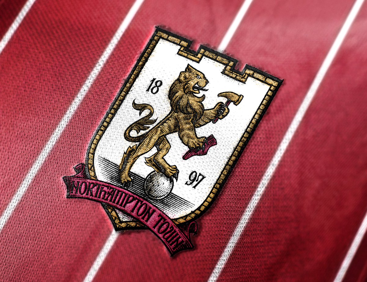 A retro retake for Northampton Town #Northampton #NorthamptonTown