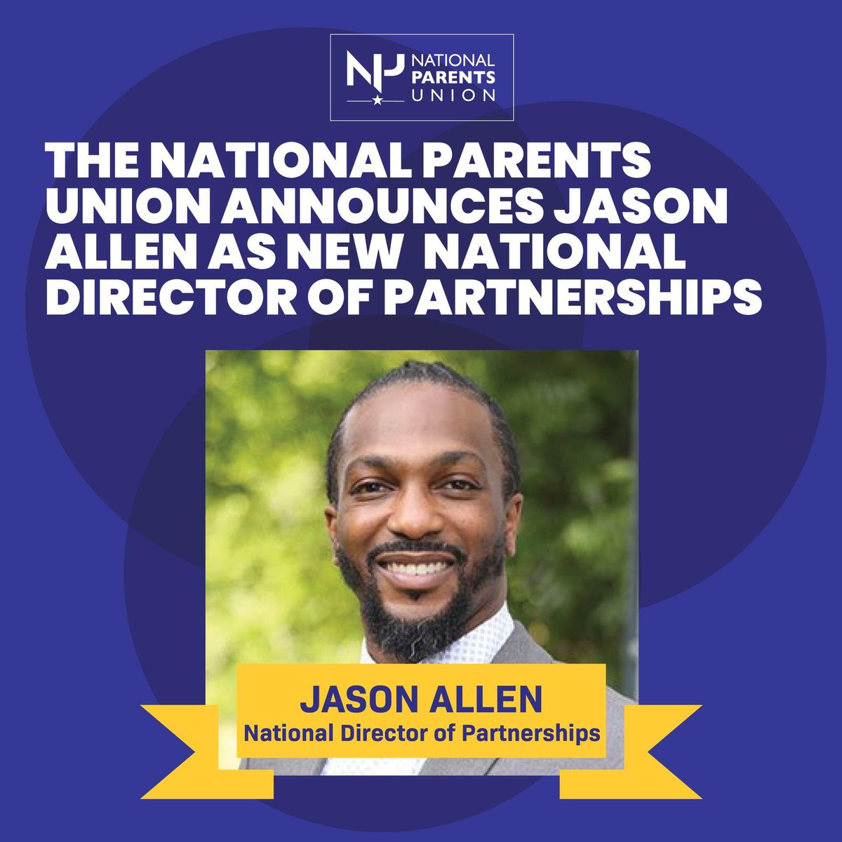 Super excited to step into this role. The goal is amplifying parent voices for better educational outcomes. If you’re with it, let’s connect! 📧 jason@npunion.org 🔗nationalparentsunion.org