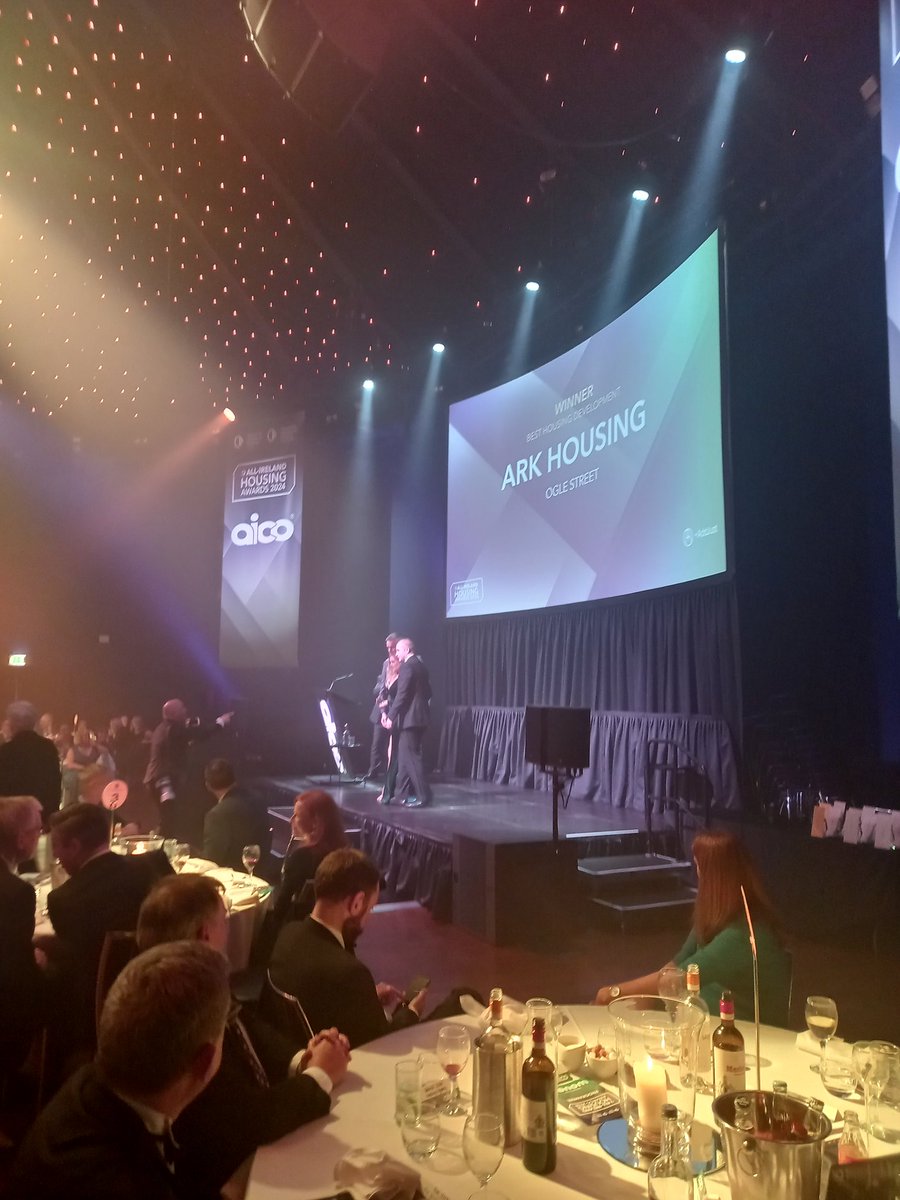 Congratulations to Ark Housing's Development team for winning the best Housing Development with Ogle Street in Armagh! 🏆 🌟 #housingforall