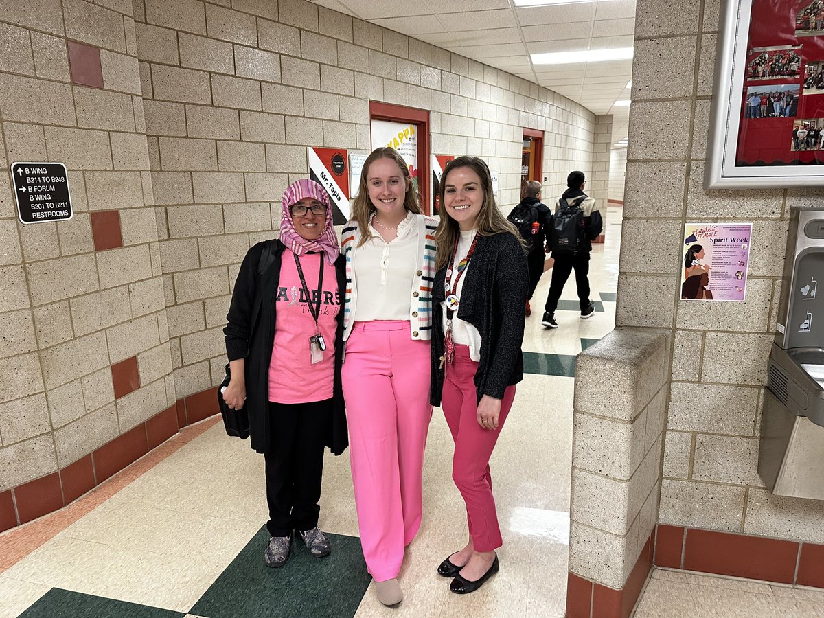 BrookSocStudies's tweet image. Celebrating #WomensHistoryMonth with our Barbie pink on Monday 🎀💄