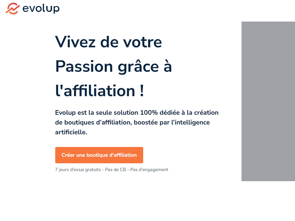 GigafluxAI's tweet photo. Arrêtez d'utiliser WordPress pour créer votre site d'affiliation ! Découvrez Evolup, une solution clé en main qui intègre l'IA pour lancer votre boutique d'affiliation facilement. 

Plus d'infos ici : https://t.co/XHoASLkS2j

#Affiliation #Evolup #iA https://t.co/j3rp6XUZDM