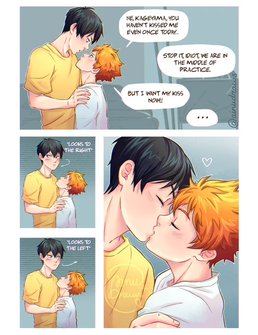 Such a needy boyfriend :3
#kagehina 