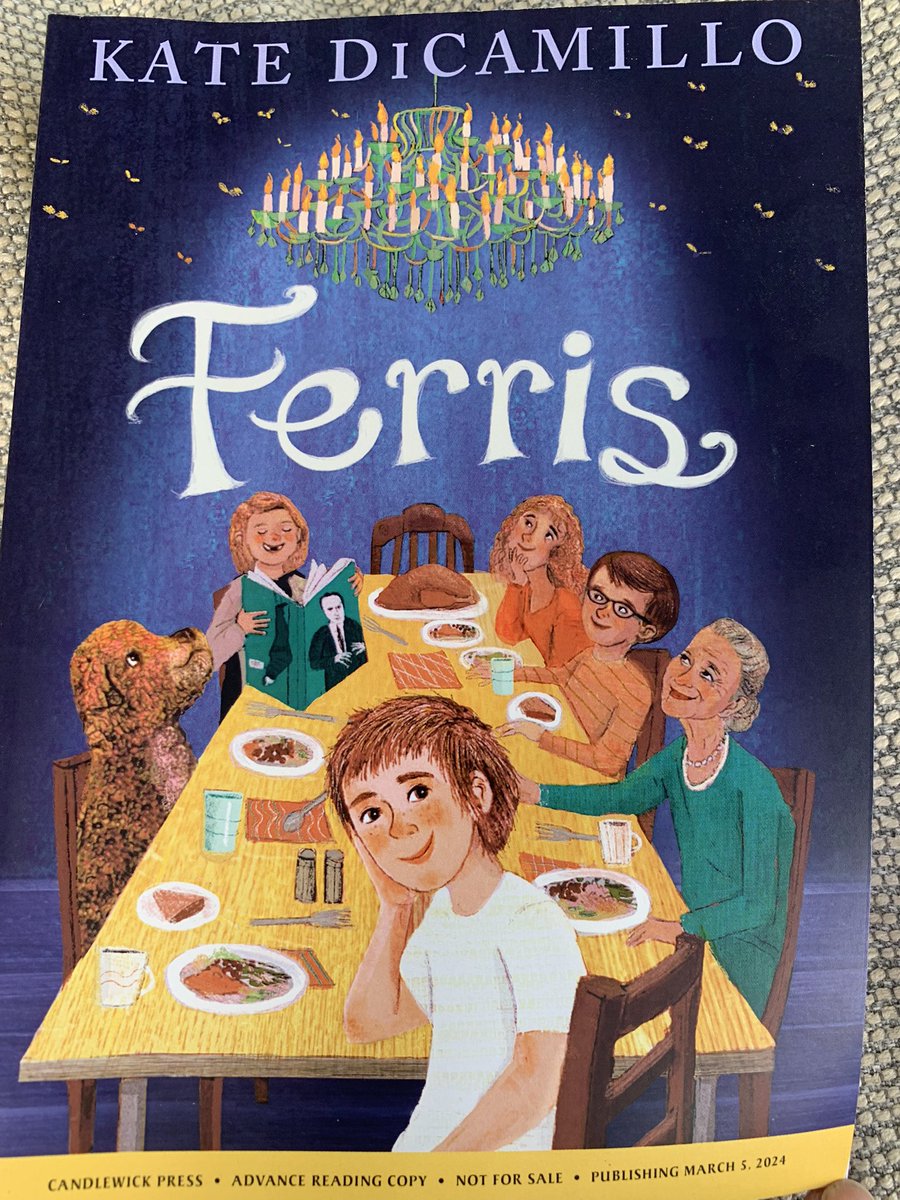 There are some books that never make it to the TBR pile. They must be read immediately. #Ferris is one of those. Every story (from <a href="/KateDiCamillo/">Kate DiCamillo</a>) is a love story. <a href="/Candlewick/">Candlewick Press</a>