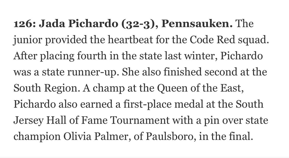 _pichardo__'s tweet image. 2-Time All South Jersey!!
Plus first team All Conference (BCSL)
Code Red🔴🔴