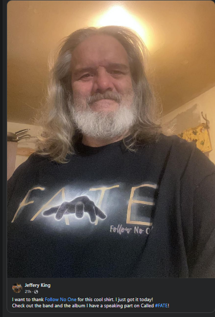 FollowNoOneBand's tweet photo. Rock on Jeff!
#Follownoone
#ConcertShirts #thursdayvibes #tshirts #Rockmusic #Metal https://t.co/bx9IQMDFjx