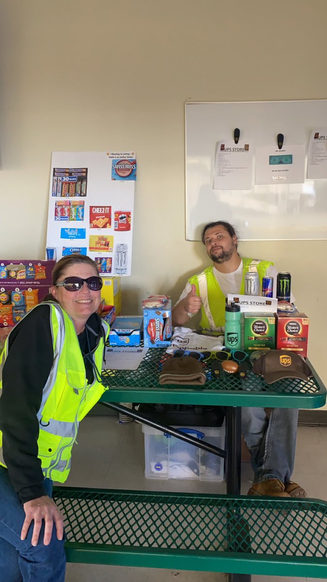 Justine UPS SBD CHSP tweet media