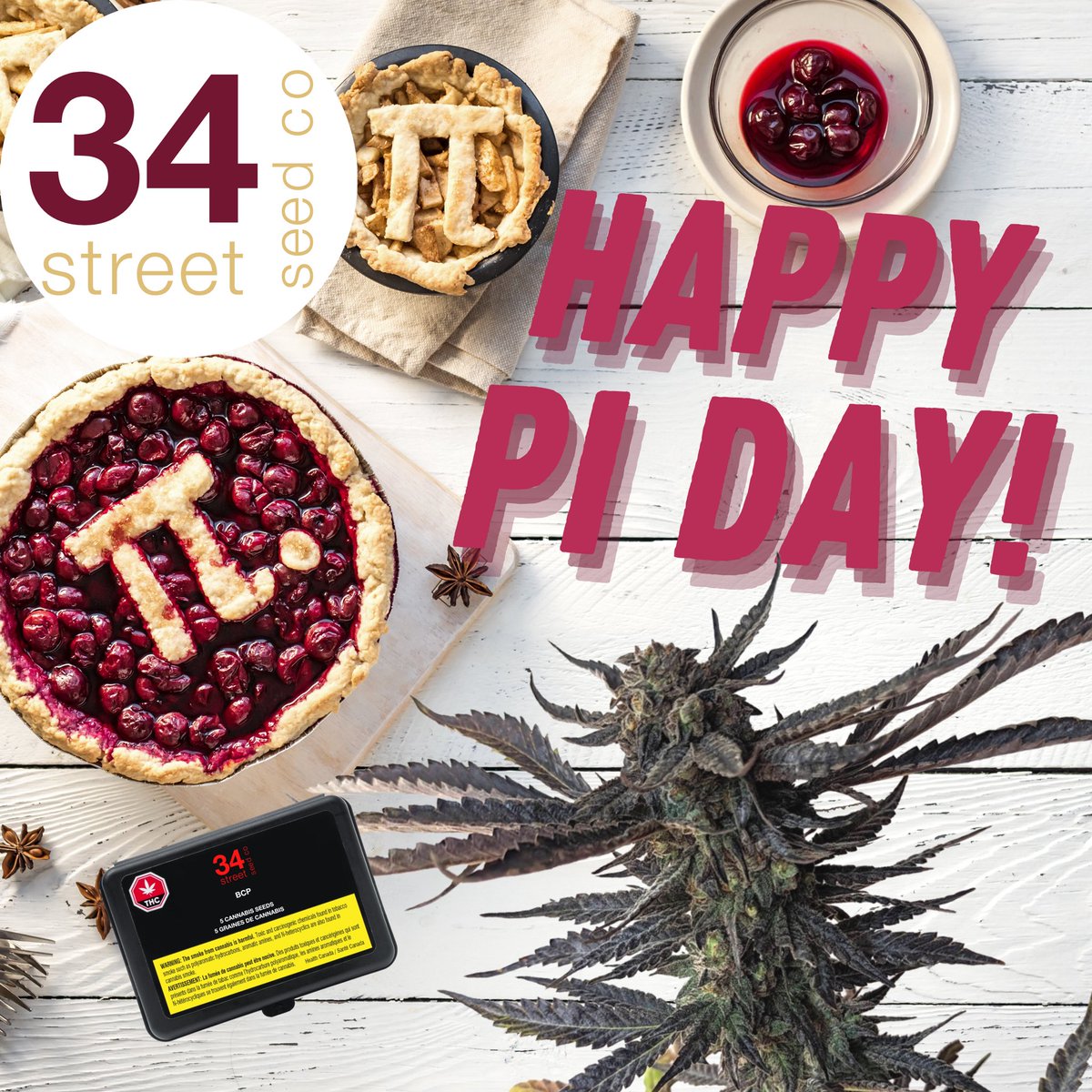 Happy Pi Day Growmies! Do you ever turn any of your grows into edibles? If so what’s your favourite dish to bake up in smoke?