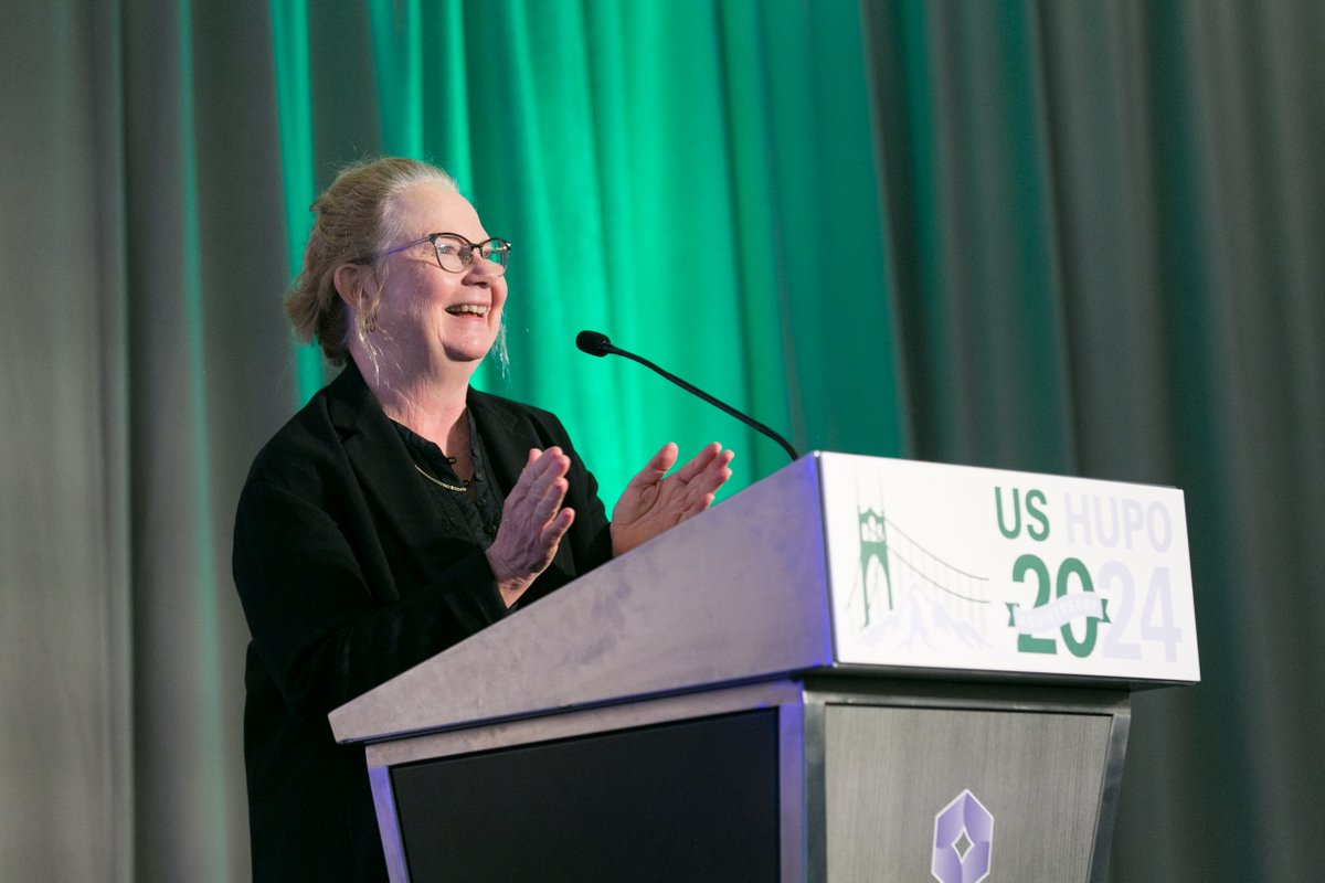us_hupo's tweet photo. Huge congratulations and heartfelt thanks to @1jvaneyk for her beautiful presentation and exemplary achievements in proteomics! The Catherine Costello Award is well-deserved. Bravo! #USHUPO2024 https://t.co/eoqe4vZ6xz
