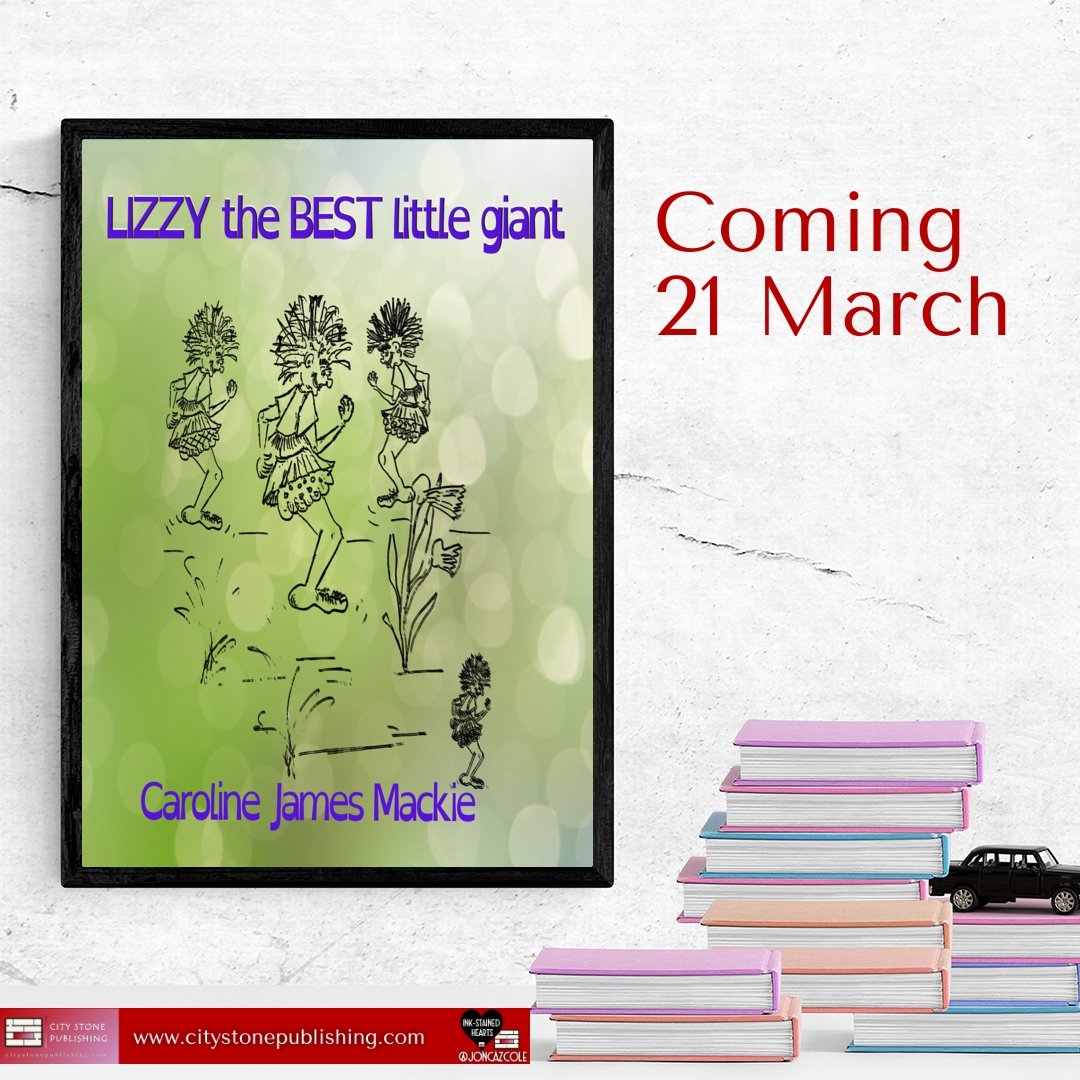 #PreOrderNow #ComingSoon #childrensbook
Yes! You can now pre-order #CarolineJamesackie's enchanting children's book, LIZZY, THE BEST LITTLE GIANT! Your (grand)children will love it! Order your copy now - out next week: citystonepublishing.com/books/lizzy-th…
#InkStainedHearts #readerscommunity