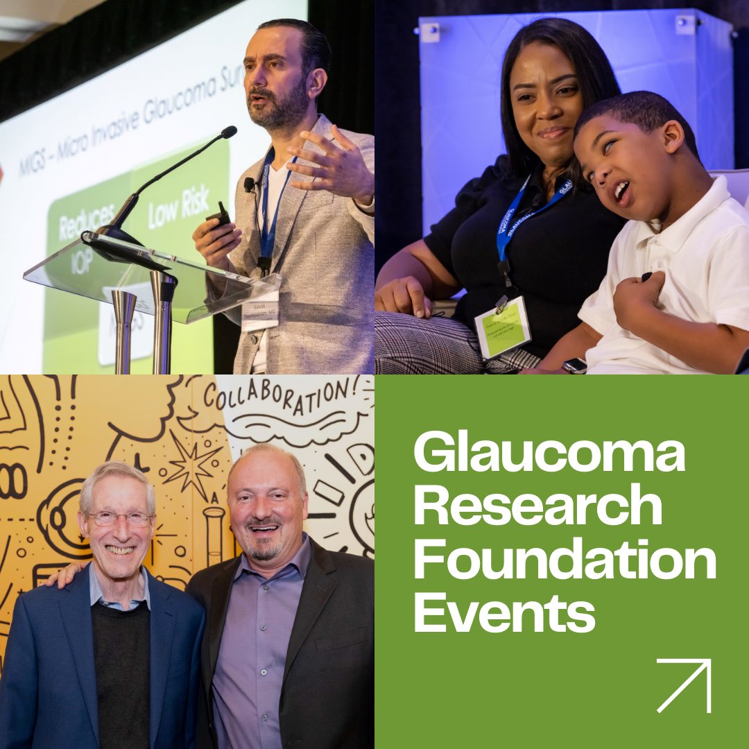 Collaboration and a sense of community make a profound difference for everyone affected by glaucoma: patients, families and caregivers, doctors, scientists, vision industry leaders. glaucoma.org/get-involved/e…