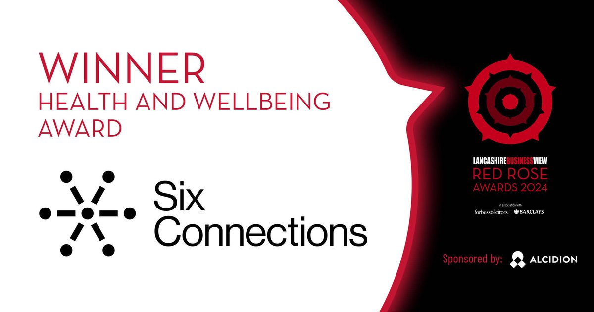Red Rose Awards 🌹 (@redroseawards) on Twitter photo Sponsored by Alcidion, the winner of the #RRA24 Health and Wellbeing Award is… Six Connections <a href="/PoweredByMates/">Six Connections</a> - a huge congrats to you! 👏
#LancashireBusiness Sponsored by Alcidion, the winner of the #RRA24 Health and Wellbeing Award is… Six Connections <a href="/PoweredByMates/">Six Connections</a> - a huge congrats to you! 👏
#LancashireBusiness