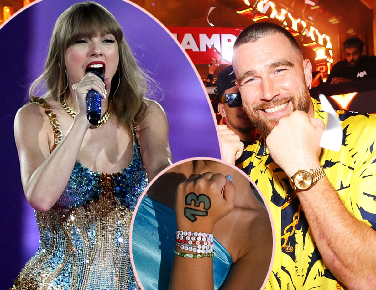 AndyVermaut's tweet photo. Andy Vermaut shares:Aww! Watch Travis Kelce Exchange Friendship Bracelets With Taylor Swift Fans At Eras Tour Concert!: Taylor Swift‘s fans love Travis Kelce just as… https://t.co/msPHL75DLs Thank you. #LifeIsKnowing #AndyVermautLovesPerezHilTonTalks #NewlyCuriousBeingIsNice https://t.co/6Vford7rOg