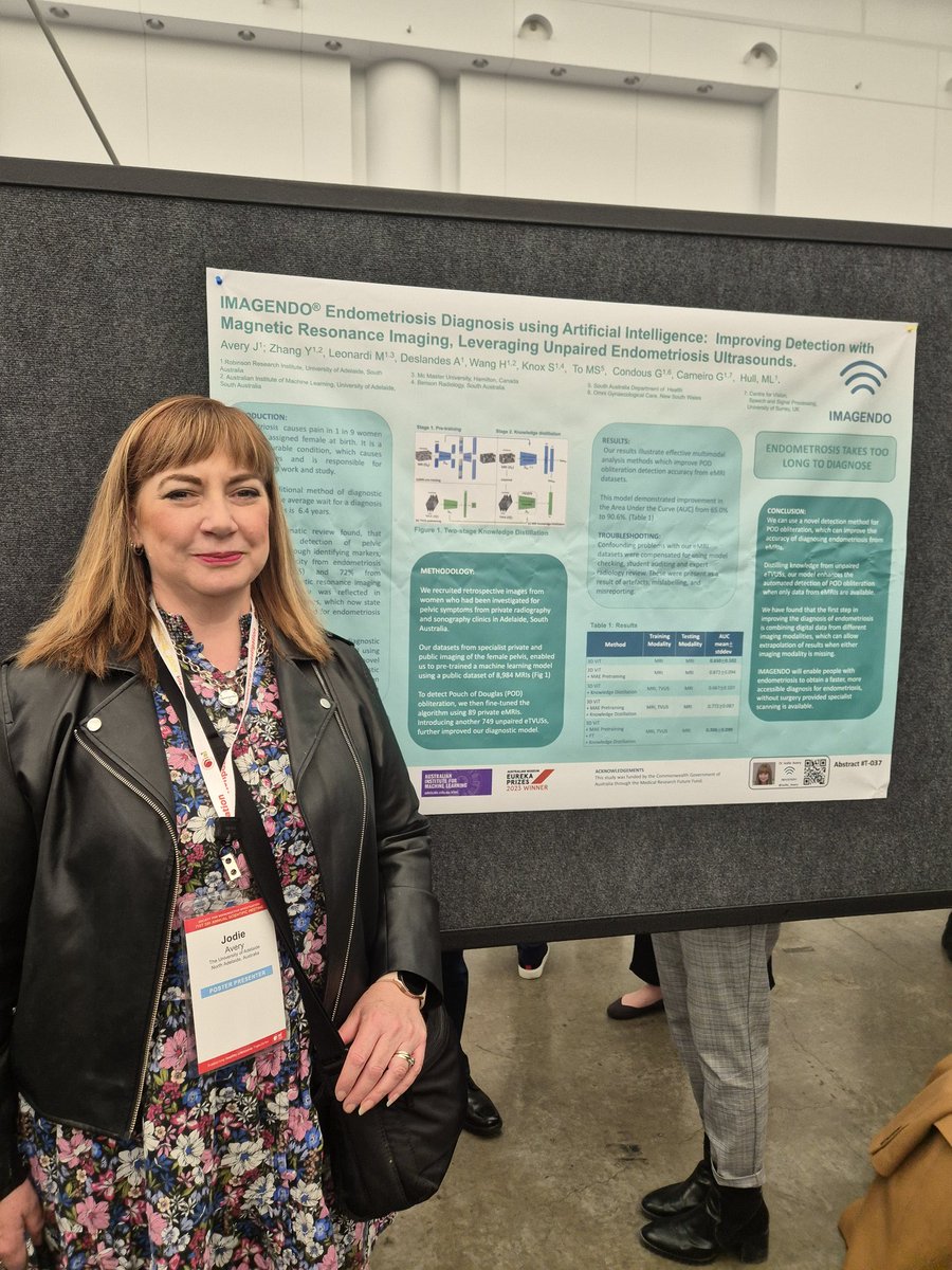 Our project manager Dr @Jodie_Avery is in Vancouver, Canada this week attending the SRI meeting and sharing some of the novel findings from the IMAGENDO project