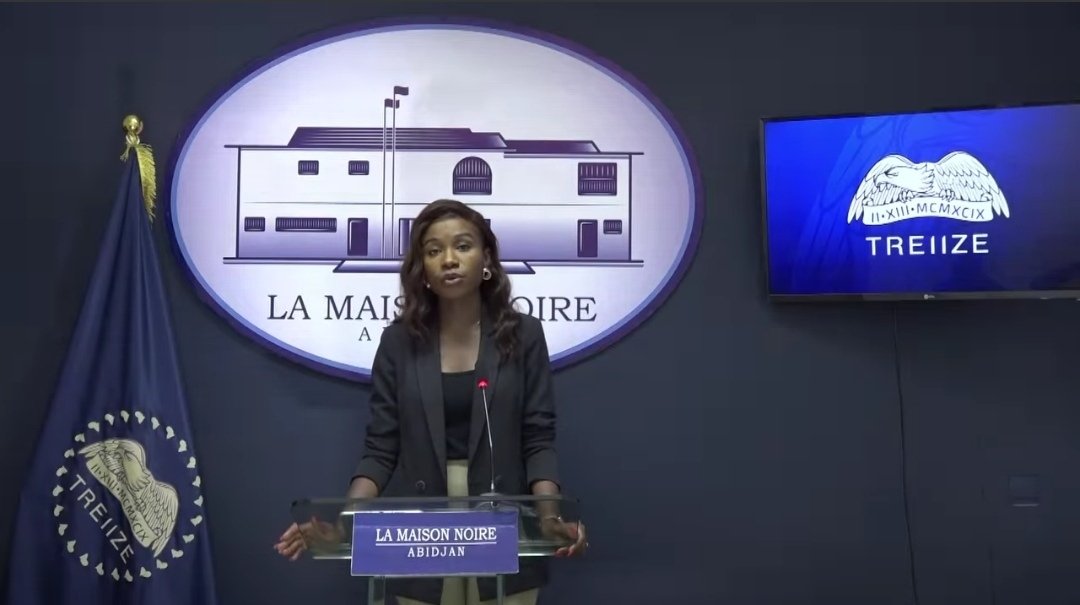 Chroniques225's tweet photo. 🎙️Rita Josée Sery, porte-parole du Treiize :
 
« La cérémonie de récompense de la dernière édition du CAM TCHIN-TCHINN se tiendra le 13 Avril prochain. » https://t.co/GeMxNZ78Pa