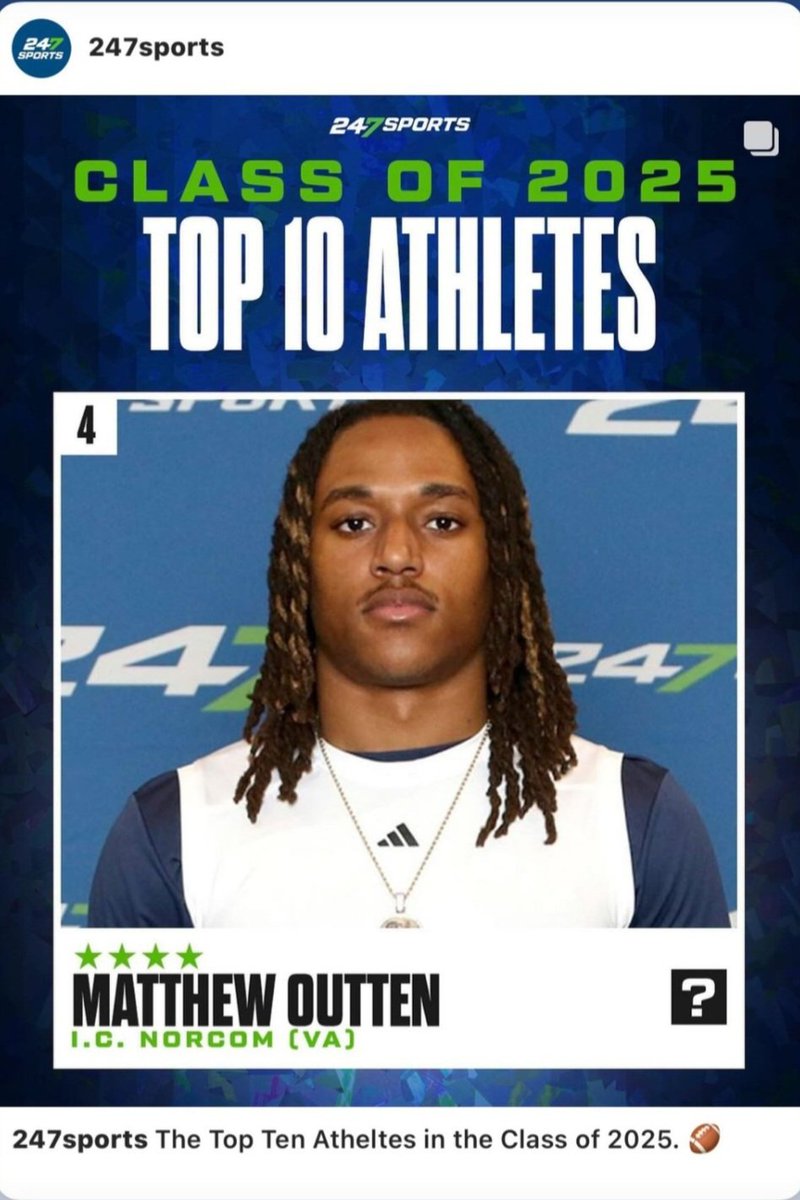 Coach Anthony Hawkins (@casaan25) on Twitter photo Norcom Football is on the rise with <a href="/Matthewoutten6/">Matthew outten</a> blazing the trail!!! #4 in the country, 4βοΈ #championship #season #tradition #pride #legacy W.I.N Norcom Football is on the rise with <a href="/Matthewoutten6/">Matthew outten</a> blazing the trail!!! #4 in the country, 4βοΈ #championship #season #tradition #pride #legacy W.I.N