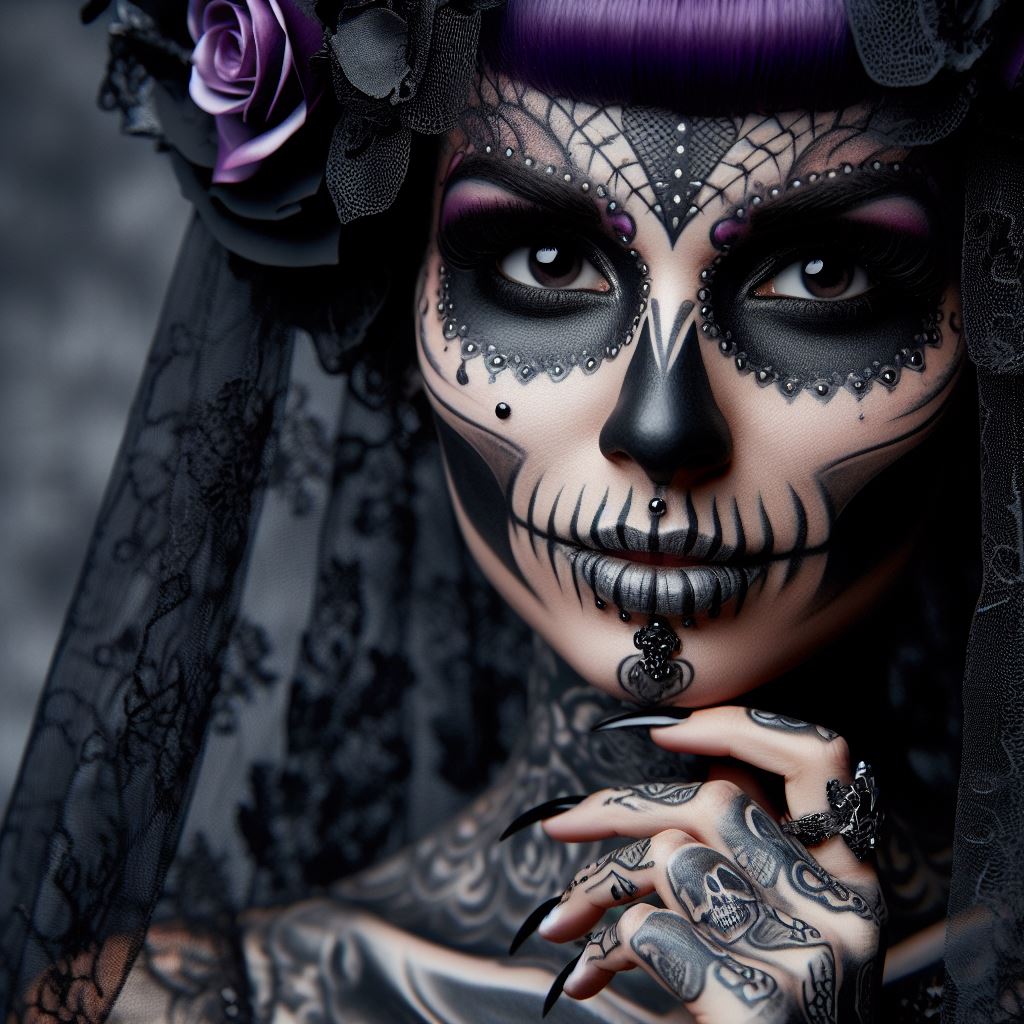 Lady of Goth
#gothicstyle #gothicfashion #gothicbeauty #gothicart #gothicculture #gothicinspiration #gothicvibes #gothiclove #gothiclife #gothicworld #gothiccommunity #gothicmakeup #gothicphotography #goth #gothic #ai #aiart #AIArtCommuity #AIArtwork #AIArtGallery #AIarts #AIgirl