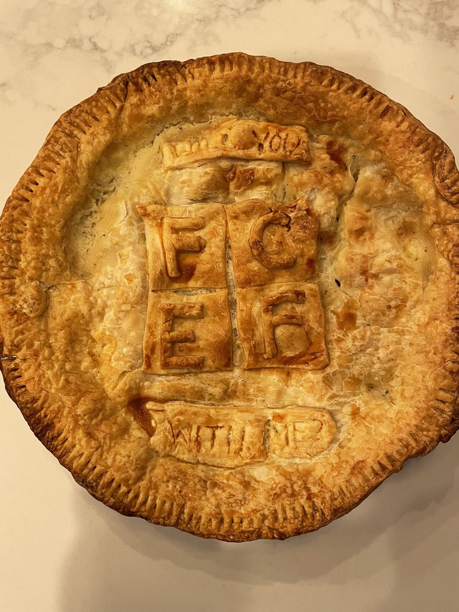 We’d like to use this opportunity on Pi Day to ask you to the FCEF gala on May 17. Please join us! fcedf.org/gala (Actual pie by the wonderful Patty Seo-Mayer)