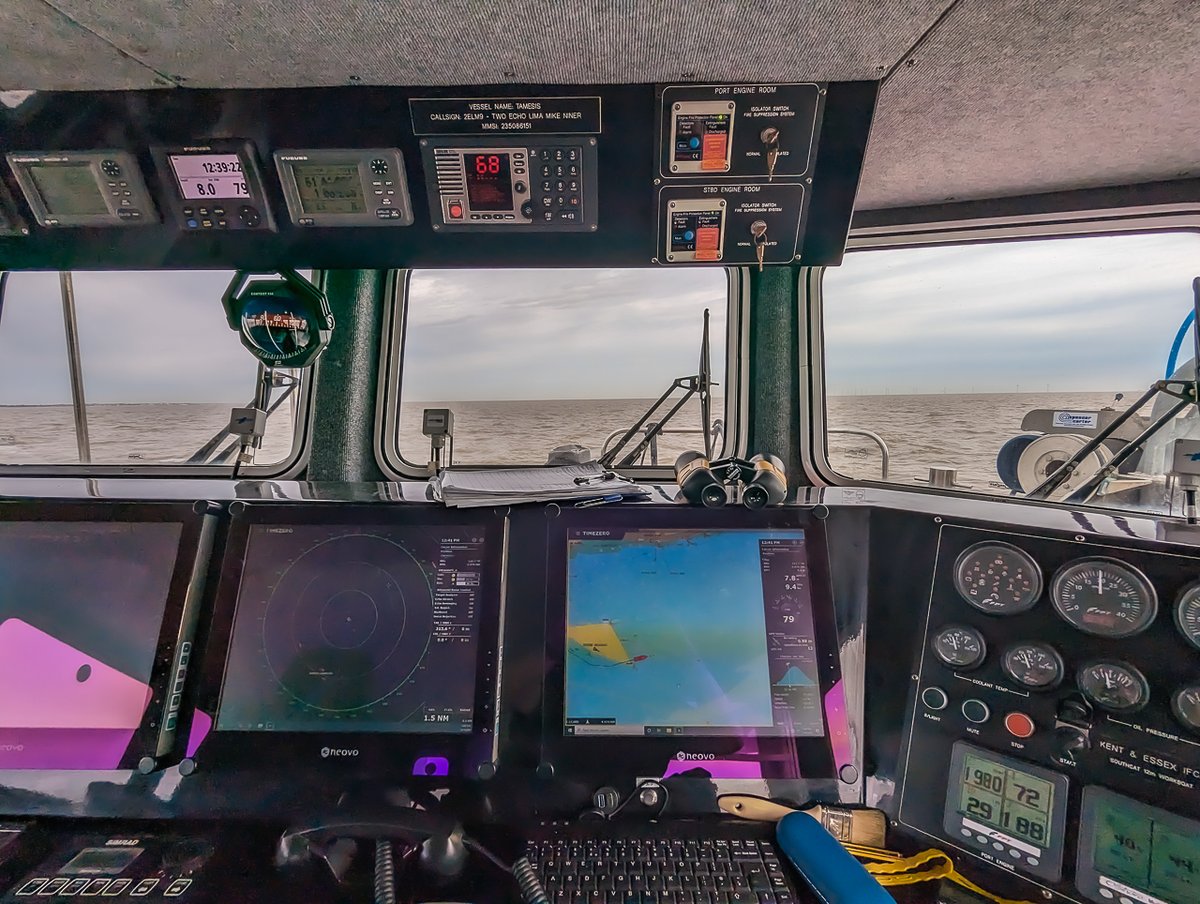 Good day in the office today, nice to meet up with @EPMarine on the water too. Definitely starting to feel like springtime #springtime #essex